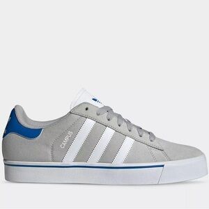 Adidas Gray and Blue Campus Sneakers